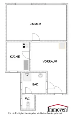 1-Zimmer-Wohnung mieten in Wien – 42 m², € 450 – Bild 6 von 6