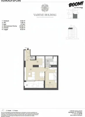 2-Zimmer-Wohnung kaufen in Wien – 51,72 m², € 649.000 – Bild 9 von 9