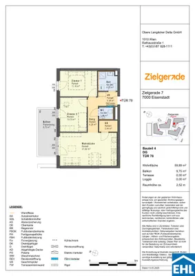 3-Zimmer-Wohnung kaufen in Eisenstadt – 59,89 m², € 308.000 – Bild 13 von 13