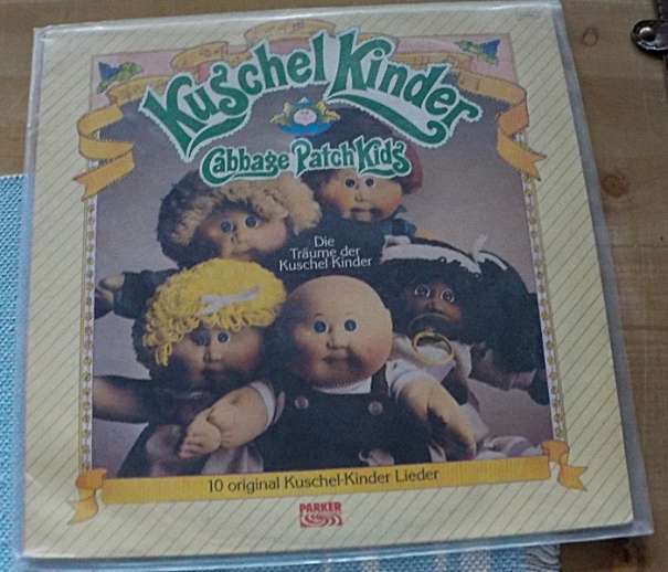 LP Cabbage Patch Kids Kuschel Kinder RAR Schallplatte
