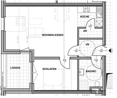 2-Zimmer-Wohnung mieten in Linz Land – 58,64 m², € 1.149 – Bild 11 von 12