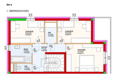 4-Zimmer-Haus mieten in Neunkirchen – 110,26 m², € 1.121 – Bild 5 von 15