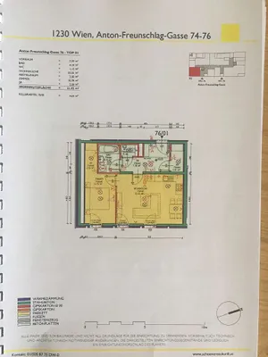 2-Zimmer-Wohnung mieten in Wien – 52 m², € 950 – Bild 21 von 21