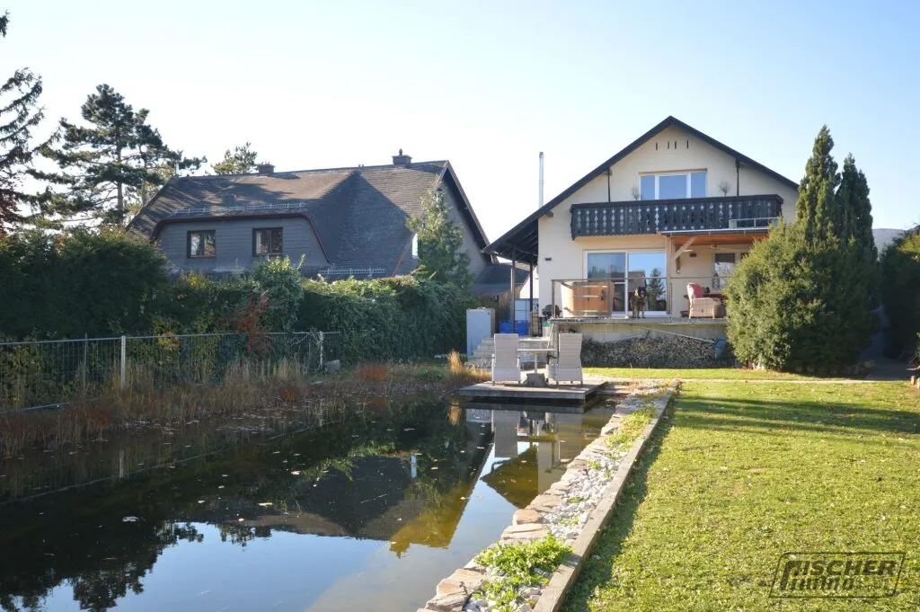 Kaum Energiekosten! EINFAMILIENHAUS MIT SCHWIMMTEICH und großem Grundstück, Sooß