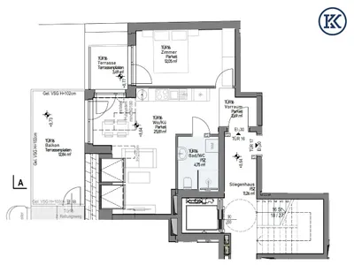 2-Zimmer-Wohnung kaufen in Wien – 45,3 m², € 249.000 – Bild 24 von 26