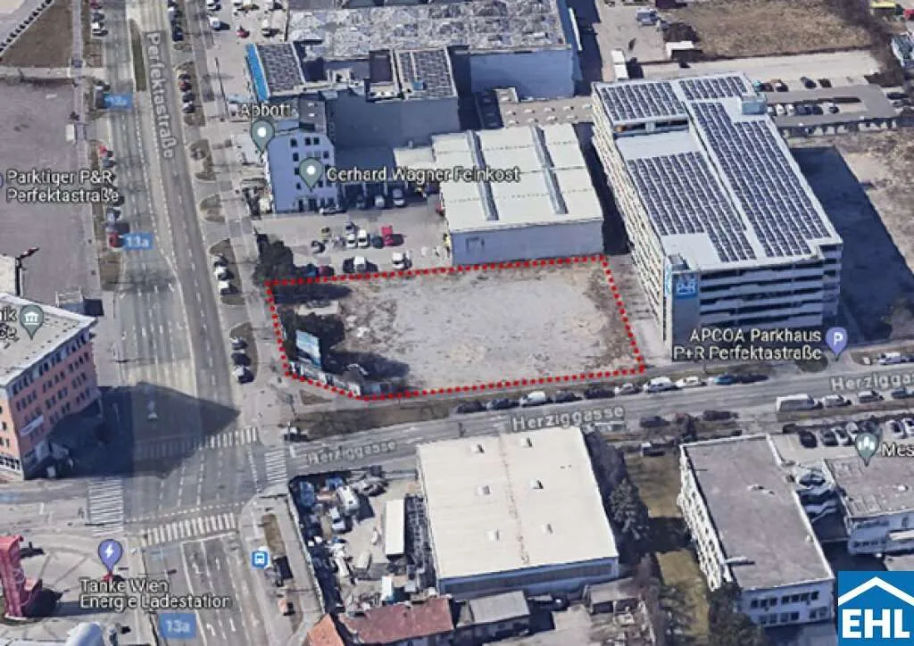Entwicklungsliegenschaft an der Perfektastraße - Ansicht 2