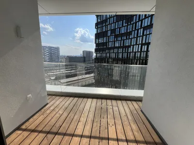 Hoch hinaus in den BelView Apartments: Westseitige 2-Zimmer-Wohung mit Freifläche im 10. Stock - zu mieten in 1100 Wien – Bild 2