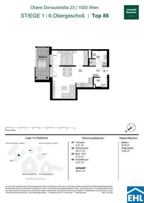 Immobilie kaufen in Wien – 46,01 m², € 502.000 – Bild 34 von 34