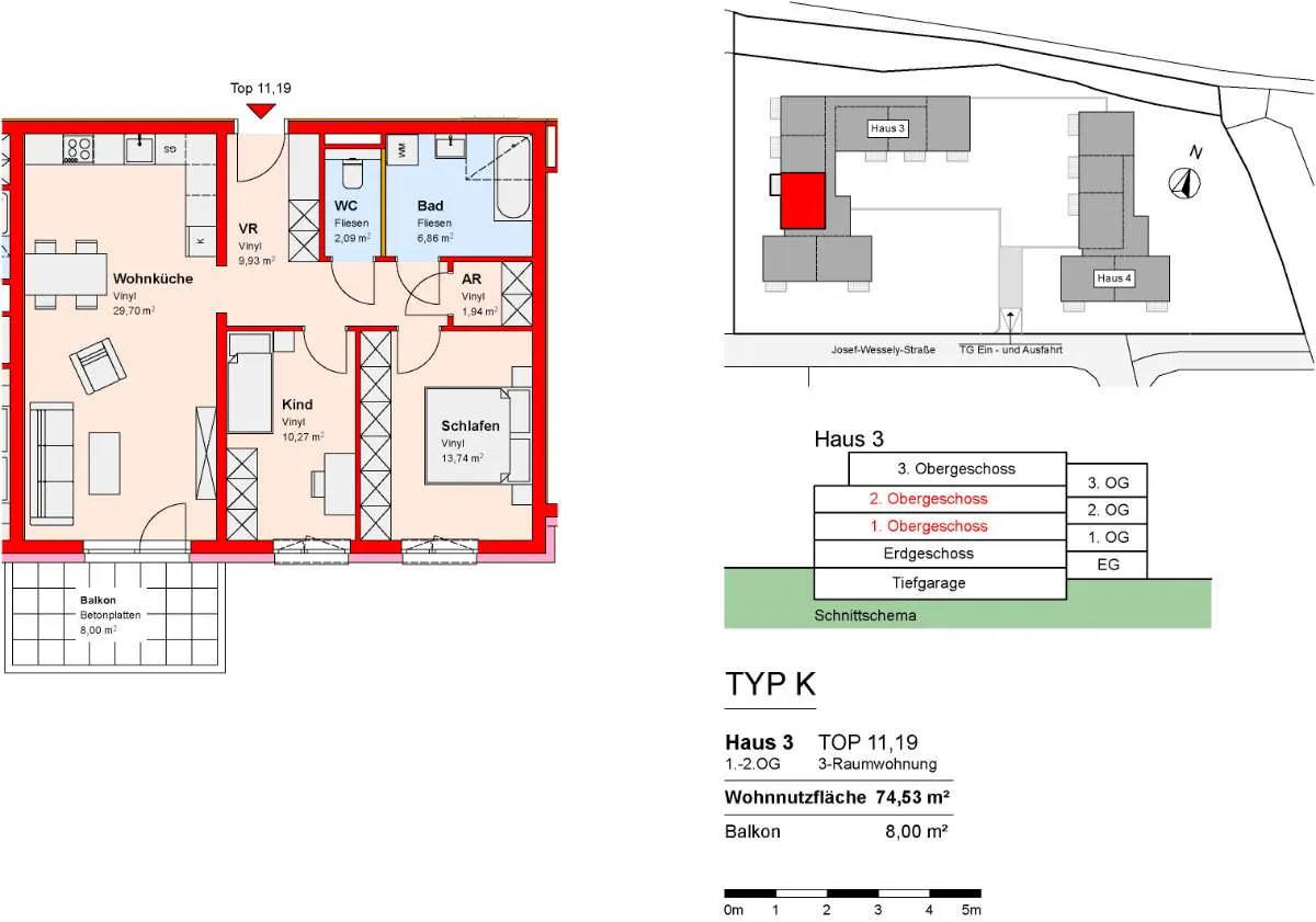 Wohnung – Eferding - Ansicht 2