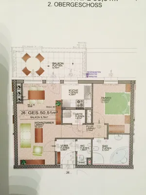 2-Zimmer-Wohnung kaufen in Baden – 51 m², € 199.990 – Bild 45 von 46