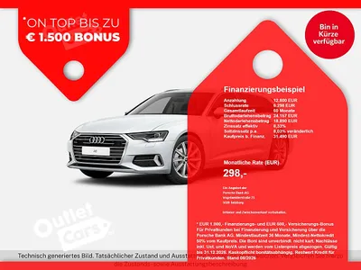 Audi A6 Avant 40 2.0 TDI quattro sport LED+LEDER+NAVI