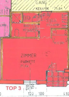 1-Zimmer-Wohnung mieten in Ried im Innkreis – 35,84 m², € 454 – Bild 5 von 5