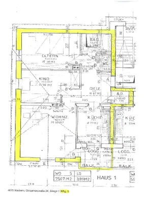 3-Zimmer-Wohnung mieten in Grieskirchen – 75,07 m², € 744 – Bild 3 von 3