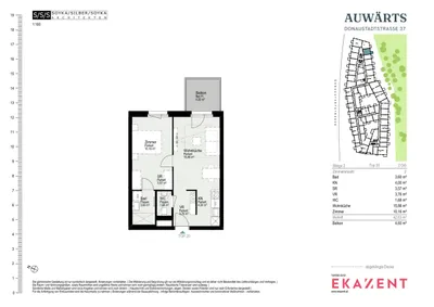 2-Zimmer-Wohnung mieten in Wien – 42,63 m², € 1.090 – Bild 8 von 8