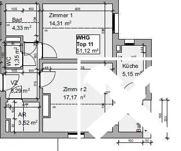 3-Zimmer-Wohnung kaufen in Wolfsberg – 51,12 m², € 81.090 – Bild 9 von 10