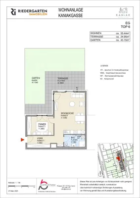 2-Zimmer-Wohnung kaufen in Wien – 55,44 m², € 435.000 – Bild 6 von 6