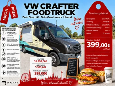 VW Crafter 35 HR-Kasten Entry LR TDI /// FINANZIER... Transporter / Kastenwagen