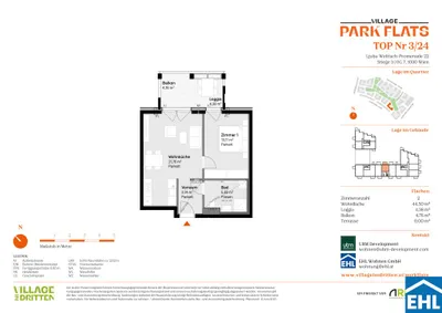 Immobilie kaufen in Wien – 44,5 m², € 370.000 – Bild 7 von 7