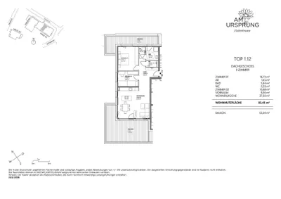 3-Zimmer-Wohnung kaufen in Kitzbühel – 83,21 m², € 579.000 – Bild 6 von 8