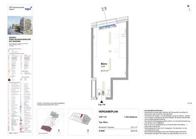 1-Zimmer-Gewerbeimmobilie mieten in Wien – 23 m², € 595 – Bild 5 von 5