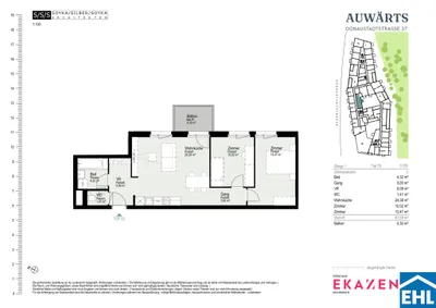 3-Zimmer-Wohnung mieten in Wien – 61,69 m², € 1.670 – Bild 20 von 20