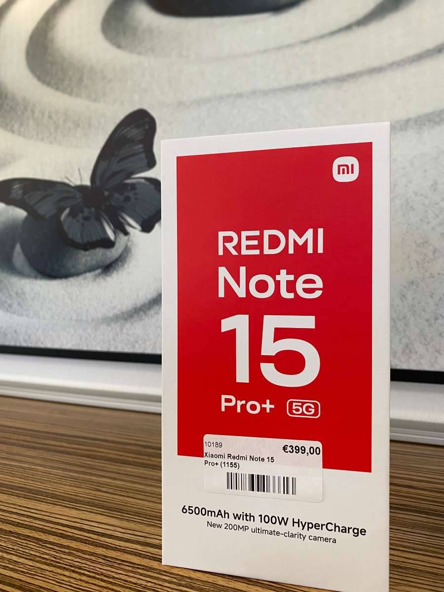 Xiaomi Redmi Note 15 Pro+ Black 8GB Ram 256 GB Speicherplatz Neu/Händler von Handycity auf willhaben