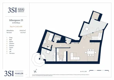 3-Zimmer-Wohnung kaufen in Wien – 144 m², € 1.369.000 – Bild 17 von 18