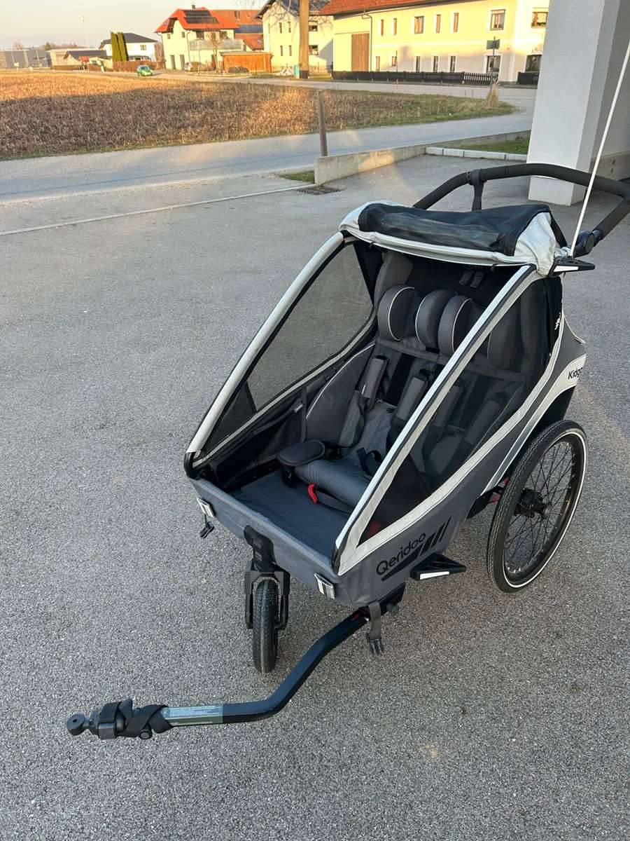 Fahrradanhnger Qeridoo Kidgoo 2,  400,- (4691 Schlatt) - willhaben