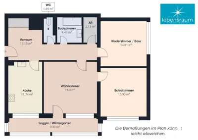 3-Zimmer-Wohnung kaufen in Spittal an der Drau – 82,29 m², € 259.000 – Bild 19 von 21