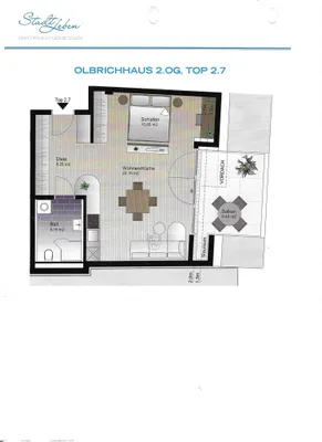 1-Zimmer-Wohnung mieten in Kufstein – 46,45 m², € 1.090 – Bild 8 von 8