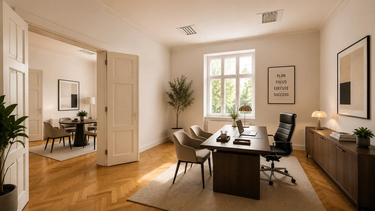 KLAGENFURT - vis-Ü-vis der Wirtschaftskammer| Elegantes Premium-Office im prestigeträchtigen Altbau - Ansicht 3