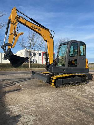 Bagger GÜNTER GROSSMANN GG6000 YANMAR ... Baumaschine