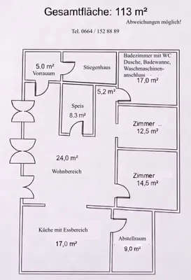 Wohnung mieten in Scheibbs – 113 m², € 840 – Bild 13 von 13