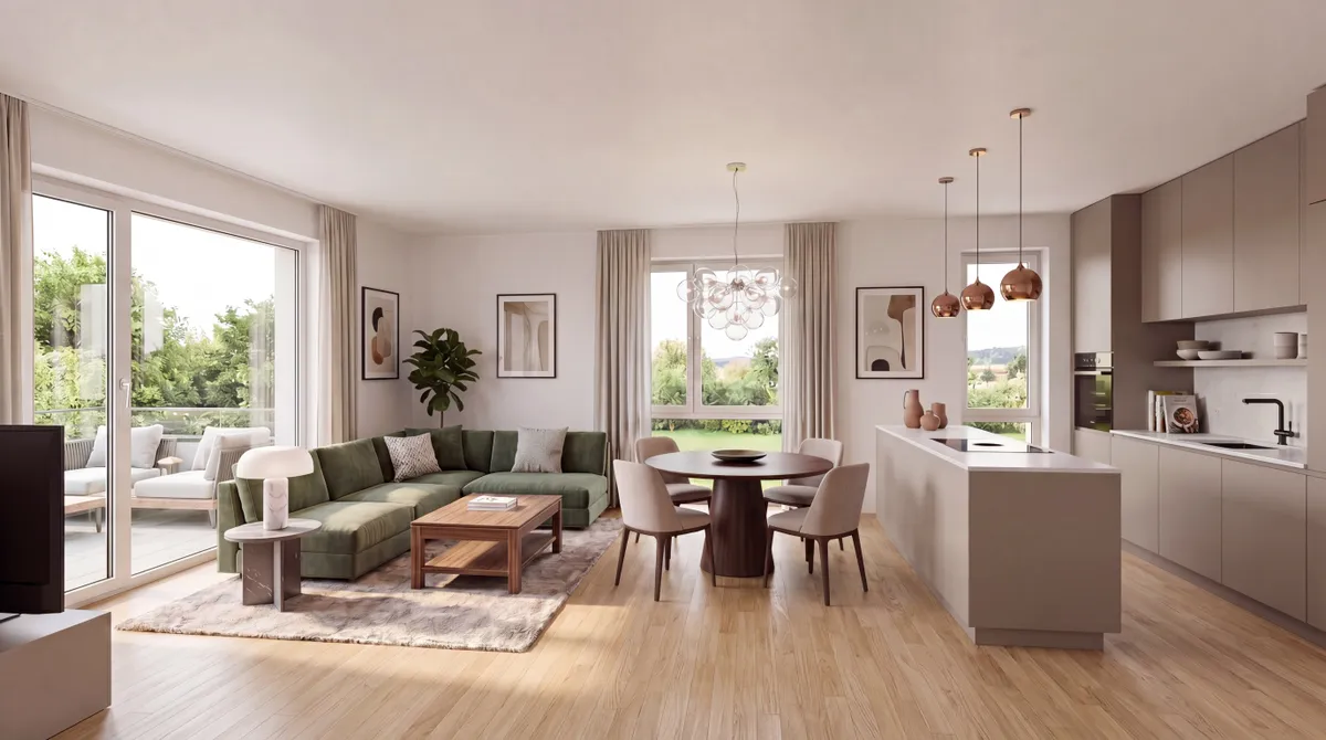 Apartment in Ottensheim, Höflein - Ansicht 2