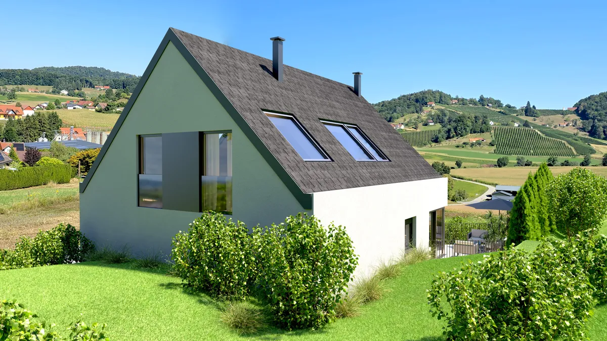 Traumhaftes Baugrundstück mit Fernsicht - bauen ohne Verzögerung in der Südsteiermark - Ansicht 2