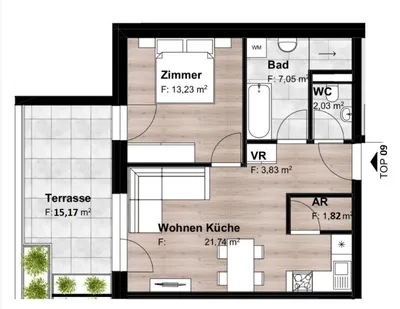 2-Zimmer-Wohnung kaufen in Schwaz – 50 m², € 399.000 – Bild 12 von 14