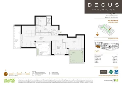 3-Zimmer-Wohnung kaufen in Wien – 71,37 m², € 615.000 – Bild 5 von 5