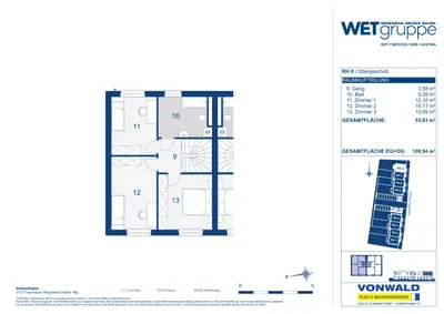 4-Zimmer-Haus mieten in Sankt Pölten Land – 109,94 m², € 1.444 – Bild 3 von 5