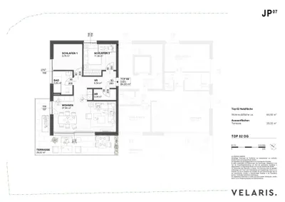 3-Zimmer-Wohnung kaufen in Salzburg Stadt – 64 m², € 815.000 – Bild 4 von 4