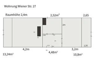 1-Zimmer-Wohnung mieten in Linz – 40 m², € 488 – Bild 6 von 7