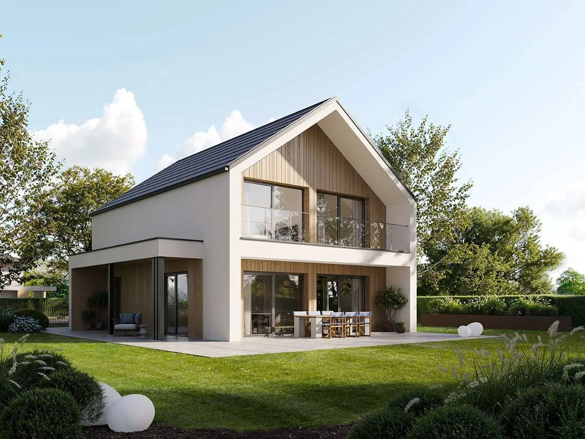 Baugrundstücke zwischen 400 und 600 m² mit individuellem ELK Haus - Ansicht 2
