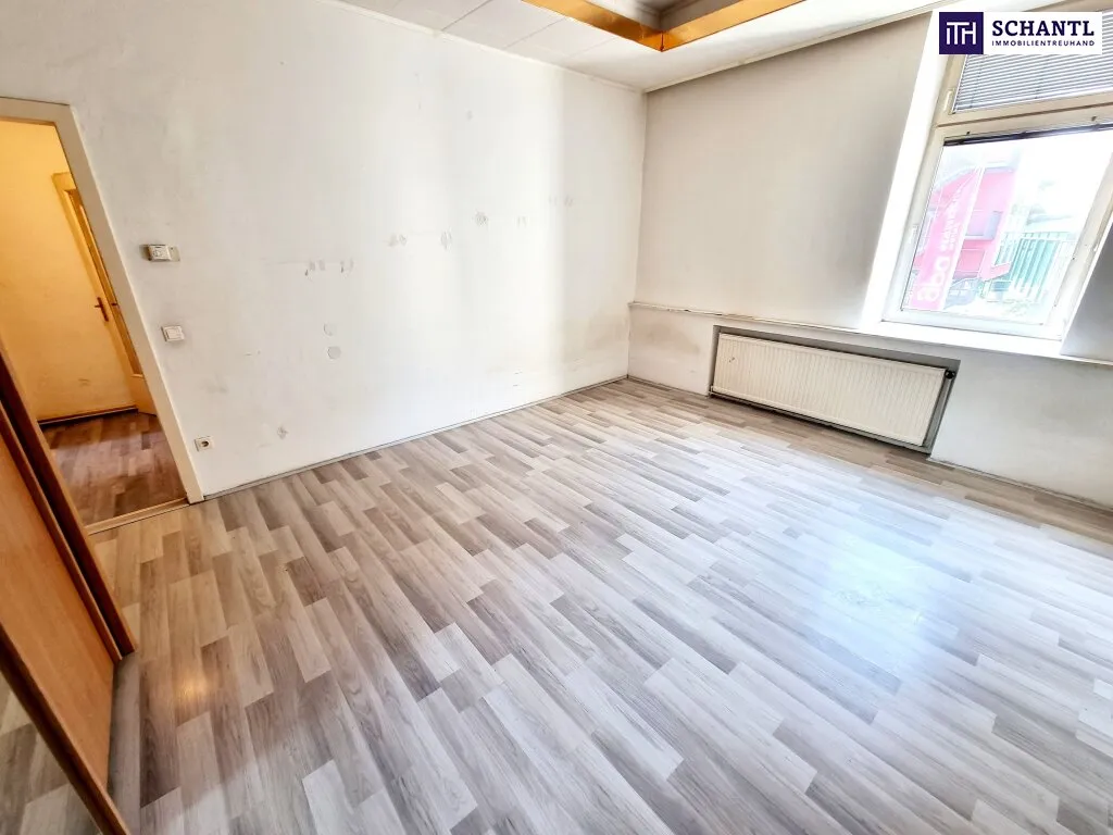 Die perfekte City-Wohnung ganz nach Ihren Wünschen! Ideale 1-Zimmer-Wohnung in 1030 Wien - Selbst Gestalten - Sanierungsbedürftige Altbauwohnung! U-Bahn ums Eck + Traumhaft renoviertes Altbauhaus + – pohled 2