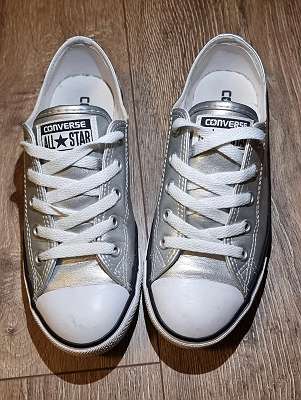 Converse 2025 silber metallic