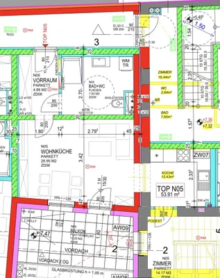 1-Zimmer-Wohnung kaufen in Wiener Neustadt – 53,91 m², € 281.014 – Bild 2 von 2
