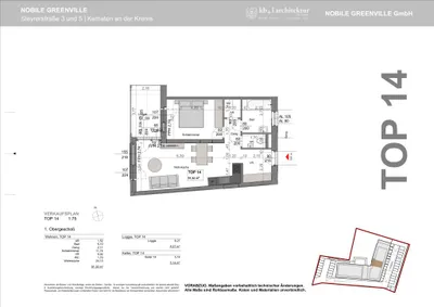 2-Zimmer-Wohnung kaufen in Linz Land – 51,3 m², € 219.000 – Bild 10 von 10
