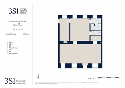 3-Zimmer-Gewerbeimmobilie kaufen in Wien – 98 m², € 575.000 – Bild 9 von 9