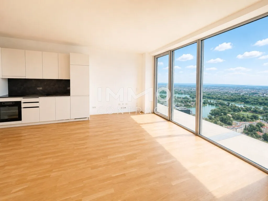 Sky Apartment Vienna: 40. Etage - DC2 Tower: SKY RESIDENCES - Ansicht 2