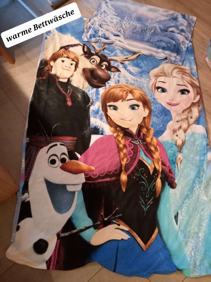 Bettwäsche warm Elsa & Anna