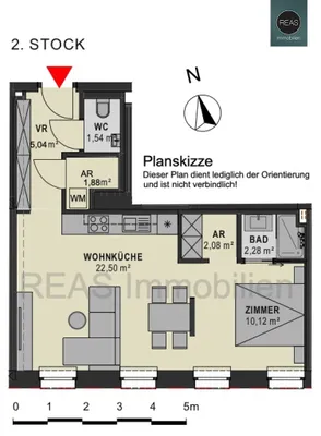2-Zimmer-Wohnung kaufen in Wien – 45,44 m², € 269.000 – Bild 20 von 20