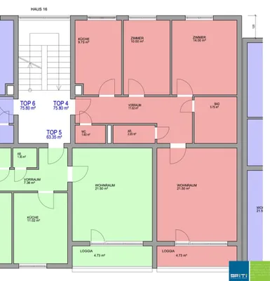 3-Zimmer-Wohnung kaufen in Hermagor – 80,53 m², € 145.000 – Bild 12 von 12